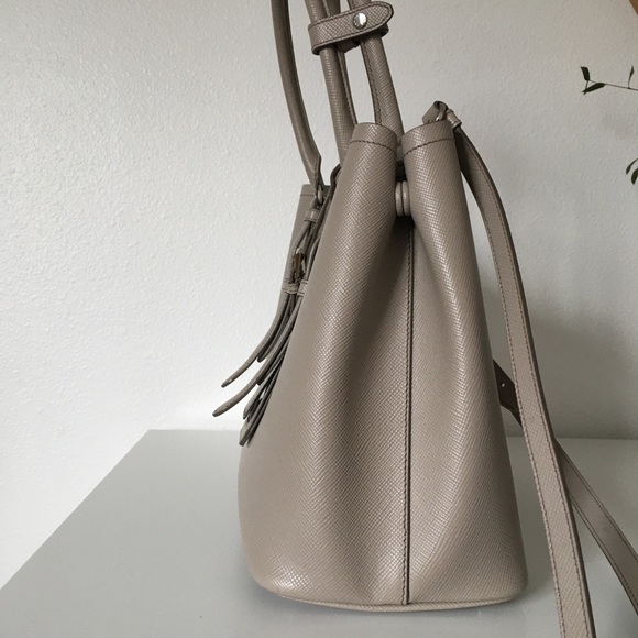 (relisted) Prada Small Saffiano Leather Double Bag - Picture 7 of 15